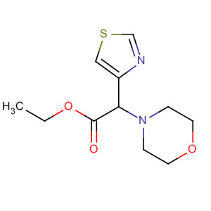 Ethyl 2-(2-morpholinothiazol-4-yl)acetate Structure,329906-01-6Structure