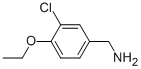 3-Chloro-4-ethoxy-benzenemethanamine Structure,329928-04-3Structure