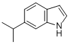 6-异丙基吲哚结构式_32996-24-0结构式