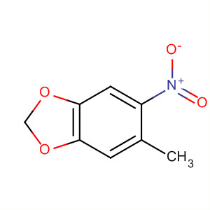 5-Methyl-6-nitro-1,3-benzodioxole Structure,32996-27-3Structure