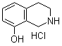 1,2,3,4-Tetrahydro-8-isoquinolinol hydrochloride Structure,32999-38-5Structure