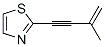 Thiazole,2-(3-methyl-3-buten-1-ynyl)-(9ci) Structure,330436-72-1Structure