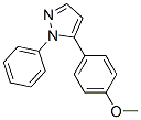 5-(4-Methoxyphenyl)-1-phenyl-1H-pyrazole Structure,33064-24-3Structure