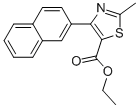 2-Methyl-4-(2-naphthalenyl)-5-thiazolecarboxylic acid ethyl ester Structure,330803-43-5Structure