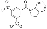 1-(3,5-Dinitrobenzoyl)indoline Structure,331240-64-3Structure