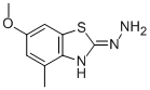 2(3H)-benzothiazolone,6-methoxy-4-methyl-,hydrazone(9ci) Structure,331679-74-4Structure