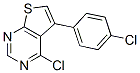 4-Chloro-5-(4-chlorophenyl)thieno[2,3-d]pyrimidine Structure,331761-46-7Structure