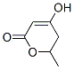 5,6-Dihydro-4-hydroxy-6-methyl-2H-pyran-2-one Structure,33177-29-6Structure