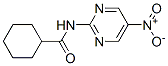 Cyclohexanecarboxamide,n-(5-nitro-2-pyrimidinyl)-(9ci) Structure,331808-66-3Structure