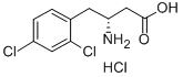 (R)-3-氨基-4-(2,4-二氯苯基)丁酸盐酸盐结构式_331847-13-3结构式