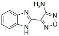 3-氨基-4-(1H-苯并咪唑-2-基)-1,2,5-噁二唑结构式_332026-86-5结构式