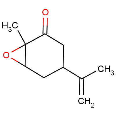 1-Methyl-4-(1-methylvinyl)-7-oxabicyclo[4.1.0]heptan-2-one Structure,33204-74-9Structure