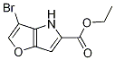 3-Bromo-4h-furo[3,2-b]pyrrole-5-carboxylic acid ethyl ester Structure,332099-50-0Structure