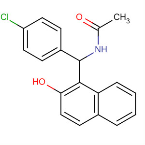 N-[(4-chlorophenyl)-(2-hydroxynaphthalen-1-yl)-methyl]-acetamide Structure,332174-65-9Structure