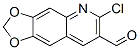 6-Chloro[1,3]dioxolo[4,5-g]quinoline-7-carboxaldehyde Structure,332382-81-7Structure