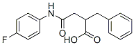 2-Benzyl-n-(4-fluoro-phenyl)-succinamic acid Structure,332849-44-2Structure