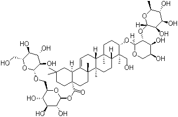 川续断皂苷乙结构式_33289-85-9结构式