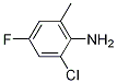 2-Chloro-4-fluoro-6-methylbenzenamine Structure,332903-47-6Structure