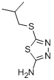 5-(硫代异丁基)-1,3,4-噻二唑-2-胺结构式_33313-07-4结构式