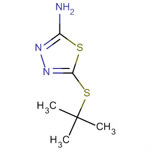 5-[(Tert-butyl)thio]-1,3,4-thiadiazol-2-amine Structure,33313-09-6Structure