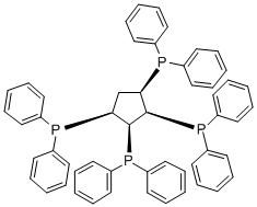 顺式,顺式,顺式-1,2,3,4-四[(二苯基膦)甲基]环戊烷结构式_333380-86-2结构式