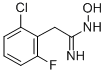 2-(2-Chloro-6-fluoro-phenyl)-n-hydroxy-acetamidine Structure,333748-81-5Structure