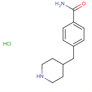 Benzamide, 4-(4-piperidinylmethyl)-, hydrochloride Structure,333795-11-2Structure