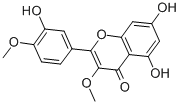 3’,5,7-三羟基-3,4’-二甲氧基黄酮结构式_33429-83-3结构式
