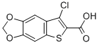 7-Chlorothieno[2,3-f][1,3]benzodioxole-6-carboxylicacid Structure,334720-22-8Structure