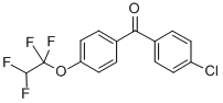 4-Chloro-[4-(1,1,2,2-tetrafluoroethoxy)]benzophenone Structure,334931-09-8Structure