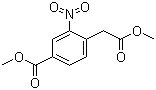 Methyl 4-(2-methoxy-2-oxoethyl)-3-nitrobenzoate Structure,334952-07-7Structure