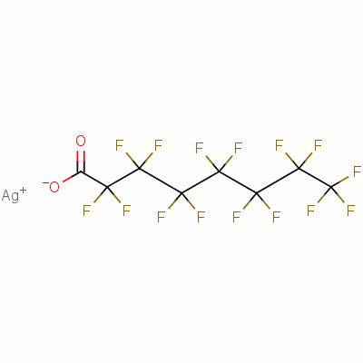 Silver perfluorooctanoate Structure,335-93-3Structure