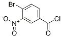 4-Bromo-3-nitrobenzoyl chloride Structure,335015-51-5Structure