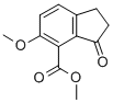 2,3-Dihydro-5-methoxy-3-oxo-1h-indene-4-carboxylic acid methyl ester Structure,33521-63-0Structure