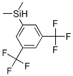 3,5-双(三氟甲基)苯基二甲基硅烷结构式_33558-36-0结构式