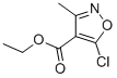 Ethyl 5-chloro-3-methyl-isoxazole-4-carboxylate Structure,3356-94-3Structure