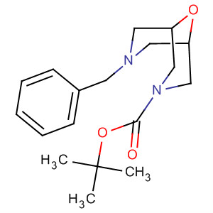 Tert-butyl 7-benzyl-9-oxa-3,7-diazabicyclo[3.3.1]nonane-3-carboxylate Structure,335620-98-9Structure