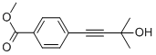 4-(3-Hydroxy-3-methylbut-1-ynyl)benzoic acid methyl ester Structure,33577-98-9Structure