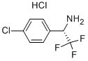 (S)-1-(4-chlorophenyl)-2,2,2-trifluoroethylamine hcl Structure,336105-42-1Structure