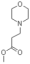 3-吗啉丙酸甲酯结构式_33611-43-7结构式