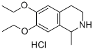 6,7-Diethoxy-1-methyl-1,2,3,4-tetrahydroisoquinoline hydrochloride Structure,336185-27-4Structure