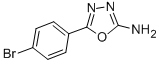 5-(4-Bromo-phenyl)-[1,3,4]oxadiazol-2-ylamine Structure,33621-62-4Structure