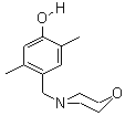 2,5-Dimethyl-4-(morpholinomethyl)phenol hydrochloride Structure,33625-43-3Structure