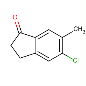 5-Chloro-6-methyl-1-indanone Structure,337507-82-1Structure