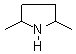 2,5-Dimethylpyrrolidine Structure