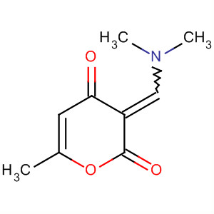 3-((二甲基氨基)亚甲基)-6-甲基吡喃-2,4-二酮结构式_33821-61-3结构式