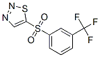 5-{[3-(Trifluoromethyl)phenyl]sulfonyl}-1,2,3-thiadiazole Structure,338407-94-6Structure