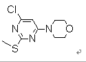 4-Chloro-6-morpholino-2-pyrimidinyl methyl sulfide Structure,339016-21-6Structure