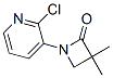 1-(2-Chloro-3-pyridyl)-3,3-dimethyl-2-azetidinone Structure,339100-95-7Structure