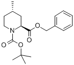 (+/-)-反式-N-BOC-4-甲基哌啶-2-羧酸苄酯结构式_339183-92-5结构式